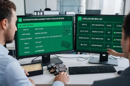 Catalog data review
